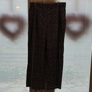 Black and White Polka Dot Pants